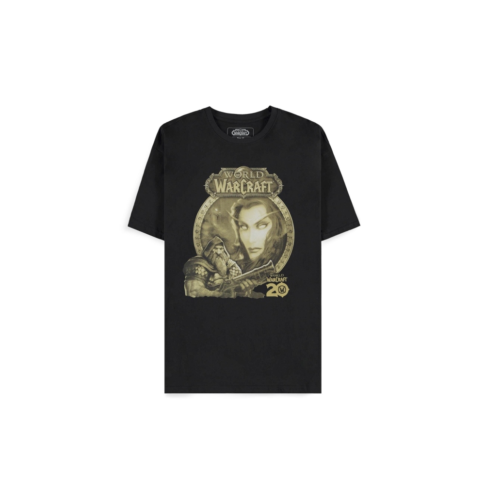 World Of Warcraft - 20th Anniversary Heren Tshirt - Zwart